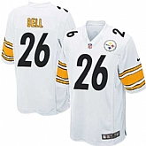 Nike Men & Women & Youth Steelers #26 Le'Veon Bell White Team Color Game Jersey,baseball caps,new era cap wholesale,wholesale hats